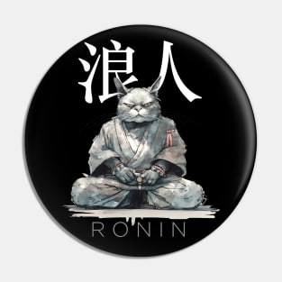 Ronin Cat Pin