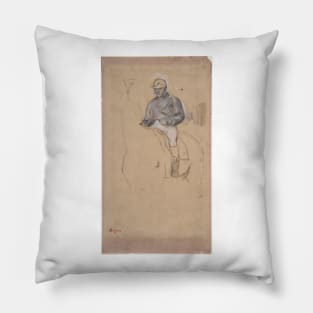 A Jockey on His Horse Pillow