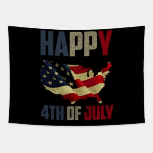 happy 4th july. sience 1776 United States America Tapestry