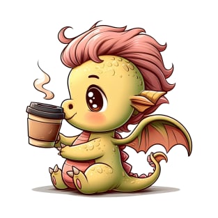 Baby Dragon's Morning Brew T-Shirt