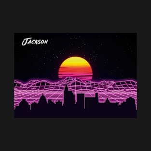 Jackson Outrun Neon Nights T-Shirt