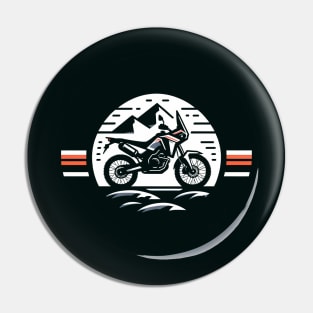 Adventure Bike Pin