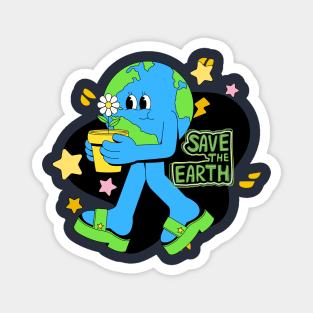 Save the earth Magnet