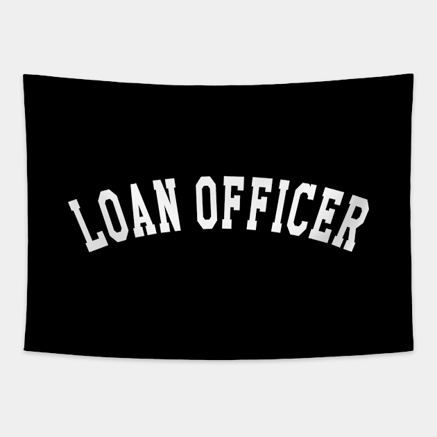 Loan Officer Tapestry by KC Happy Shop