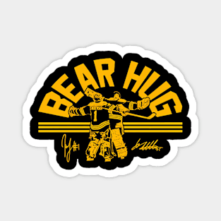 Linus Ullmark Jeremy Sway Bear Hug Magnet