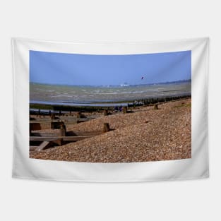 Angmering on Sea Beach Sussex England Tapestry