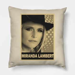 brown cream Miranda-Lambert Pillow