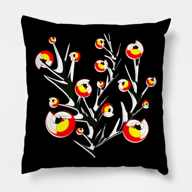 Eyes On You Pillow by Anastasiya Malakhova