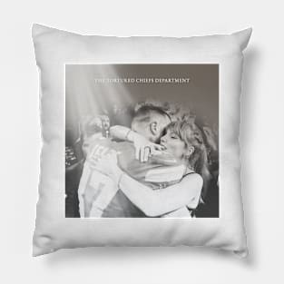 Football for the Swifties - Tortured Chiefs Department Pillow