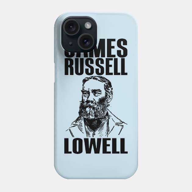 James Russell Lowell Phone Case by truthtopower