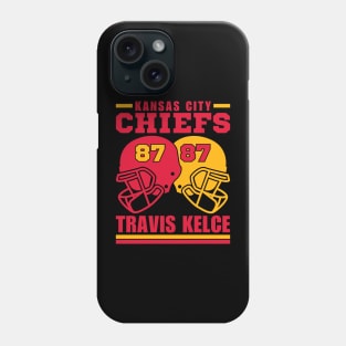 Kansas City Chiefs Kelce 87 American Football Retro Phone Case