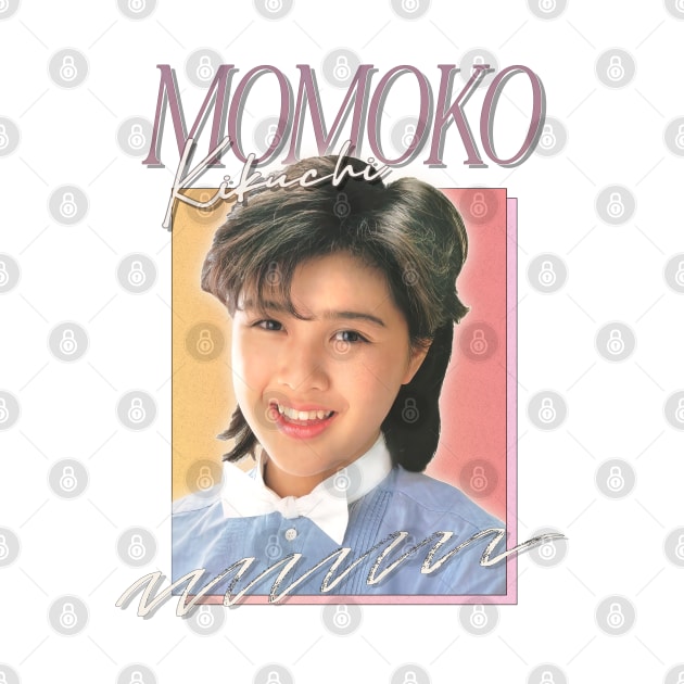 Momoko Kikuchi / Retro 80s Fan Art Design by DankFutura