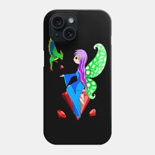 Ruby Crystal Fairy Phone Case