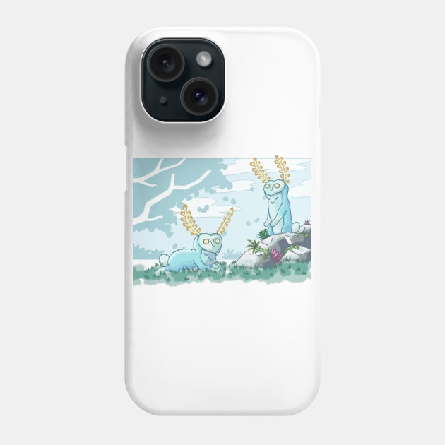 Mystic Rabbits 1 Phone Case by SpareFilm