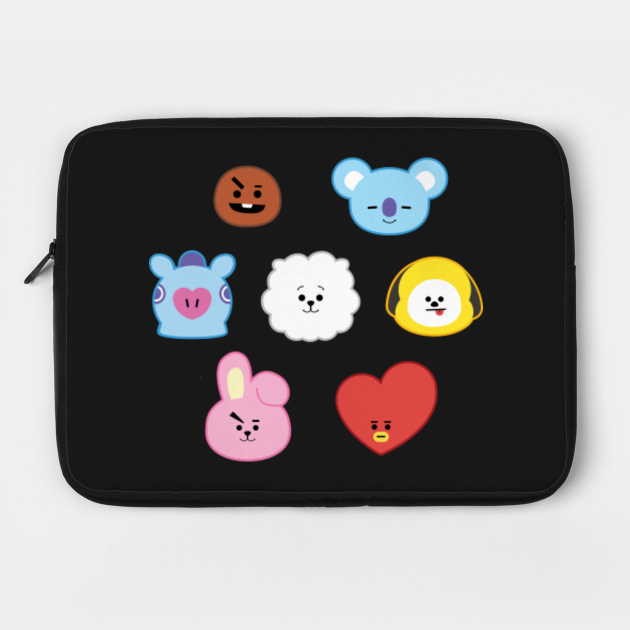  BTS  BT21 Bts  Laptop  Case  TeePublic