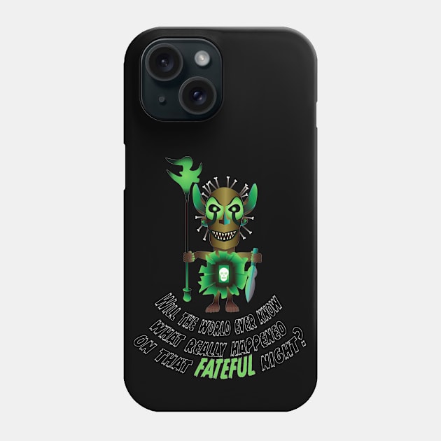 Who did this to Harrison Hightower? Phone Case by Geishas and Gasmasks