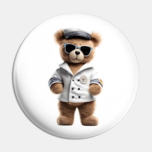 Sailor Teddy Bear Pin