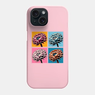 Pop Anemones Art - Trendy Marine Life Phone Case