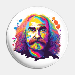 David Crosby / Retro Original Fan Design Pin