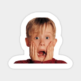 Kevin McCallister Shocked Face (Mask, Accessories etc.) Magnet