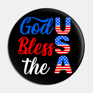 god bless the usa Pin