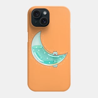 Cat Moon Phone Case