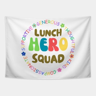 School lunch hero Tapestry