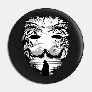 Fawkes Mask Pin