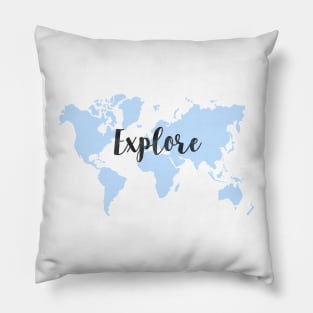 world map Pillow