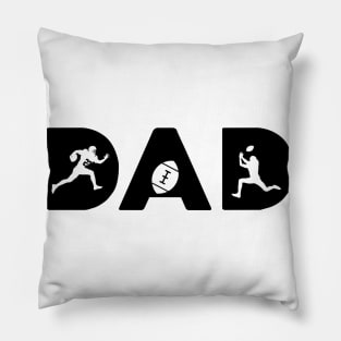 football dad - fathers day Pillow