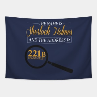 221B Baker Street Tapestry