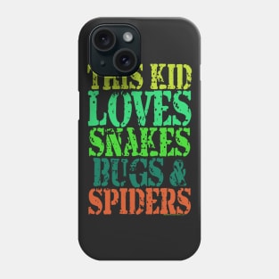 This kid loves bugs! Phone Case