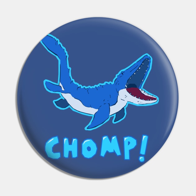 Chomp! Mosasaurus Pin by YipeeKaiYay