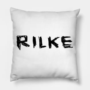 Famous German Poet: Rilke, Rainer Maria Rilke Pillow