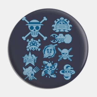 Strawhat Pirates Jolly Roger 9 Pin