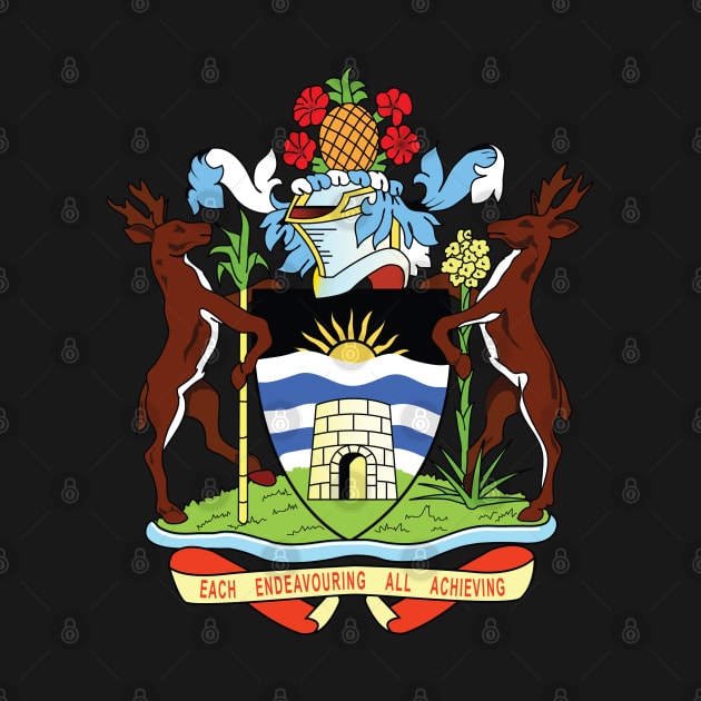 Antigua and Barbuda Coat of arms by IslandConcepts