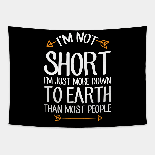 I'm not short I'm just more down to earth than most people Tapestry by captainmood