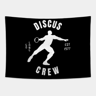 Mens Athletics Discus Crew Athlete Gift Tapestry