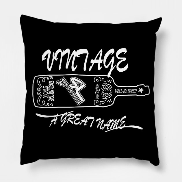 vintage Pillow by Teeznutz