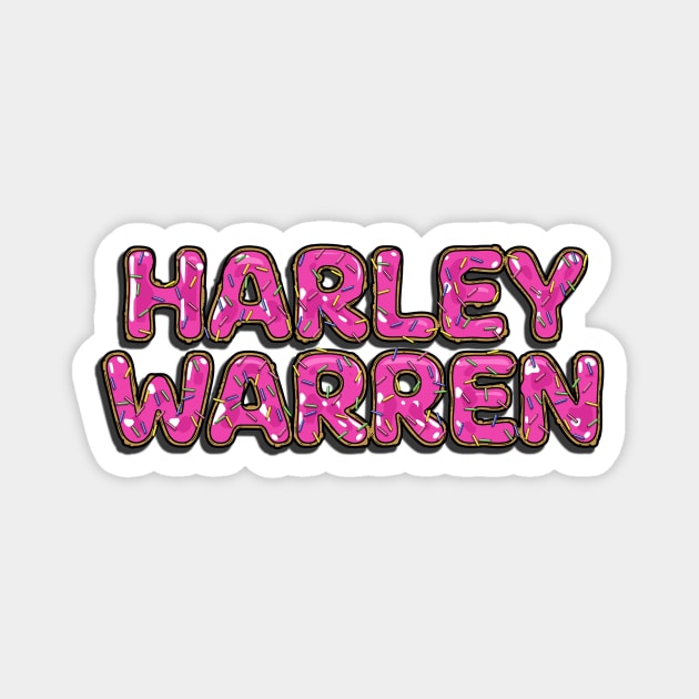 Harley Warren Donut Magnet by Harley Warren