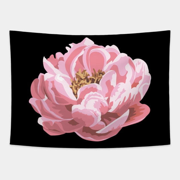 Peony 4 Tapestry by RaymondWareNYC