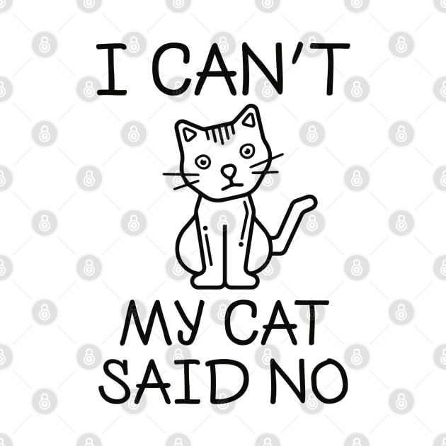 My Cat Said No by VectorPlanet