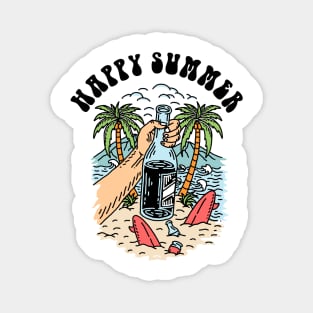 happy summer Magnet