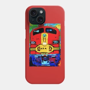 Santa Fe F Unit in Red Phone Case