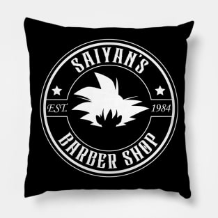Saiyans Barber Shop Pillow