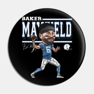 Baker Mayfield Carolina Cartoon Pin