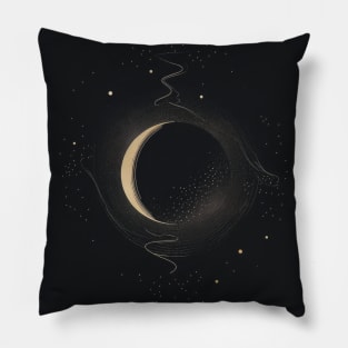 Geometric Illustration of Space Pillow