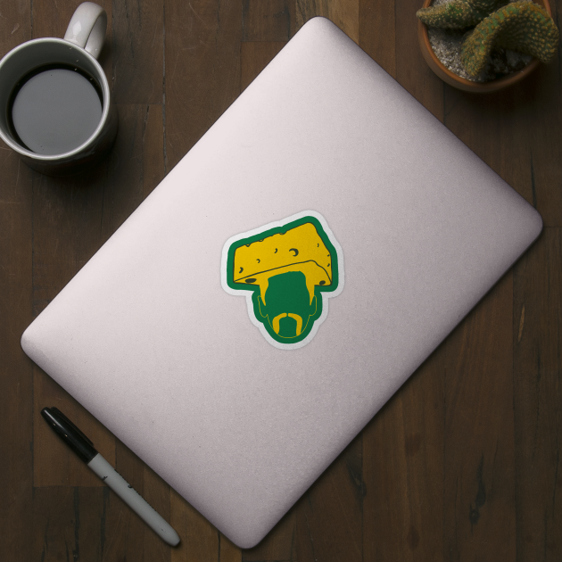 Green Bay Packers Cheesehead Shirts Stickers Cheeseheads Pegatina Teepublic Mx