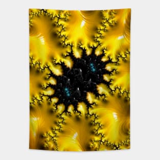 Microscopic Fractals Tapestry