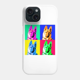 Pop Art - German Shepherd Dog Phone Case